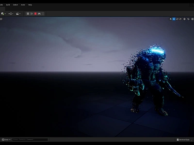 Main Menu Character FX 🐱‍🏍👻🤖 Unreal Engine 5.1 cgi gamedevelopment gamevfx niagara realtimevfx skills ue4 ue5 ui unreal unrealengine vfx