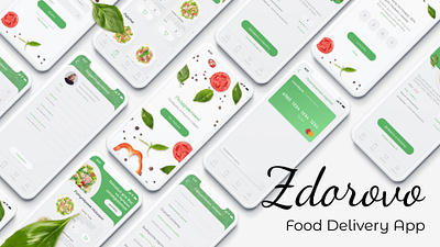 Food Delivery App app design food food delivery mobile app ui ux