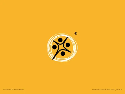 Logo Design - Akanksha Charitable Trust adobe branding brandingdesign charitable trust figma graphic design illustrator logo design logo inspiration ngo