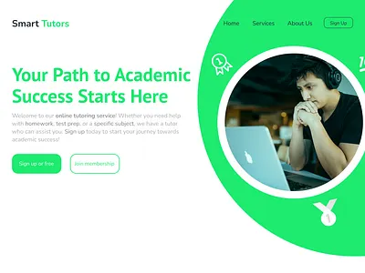 Smart Tutors branding design graphic design study study website web web design website design wesite