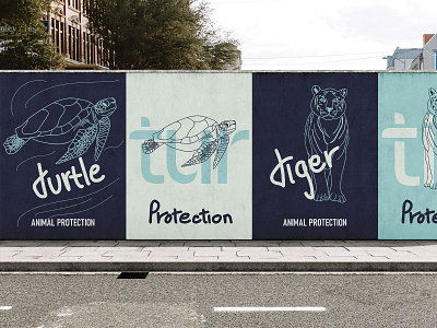 Animal Protection - Poster Design 7design animal brand identity branding graphic design identity illustration illustrator logo poster poster design vector visual visual design wall poster