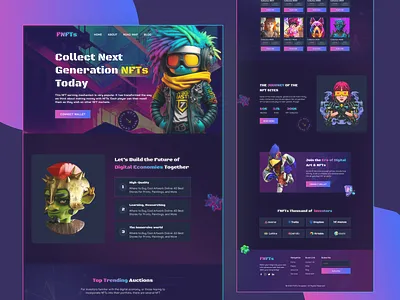 NFT Landing Page Design | NFT Marketplace, web3 platform blockchain cryptocurrency cryptocurrency website landing page landing page design metaverse landing nft nft art artwork nft digital art nft landing nft landing page nft landing page design nft landingpage nft marketplace nft ui nft website ui design web 3 web3 platform web3 website design