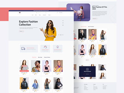 Ecommerce Web Site cloth ecommerce ecommerce ecommerce landing page ecommerce ui website fashion design fashion website home page landing page minimalist design online shop ui design ui design free download user interface w commerce website web app web store website website design website free download website ui design