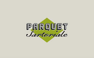 Parquet Sartoriale branding graphic design logo