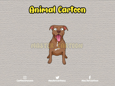 Brown Doggy Design animation cartoon cute design funny