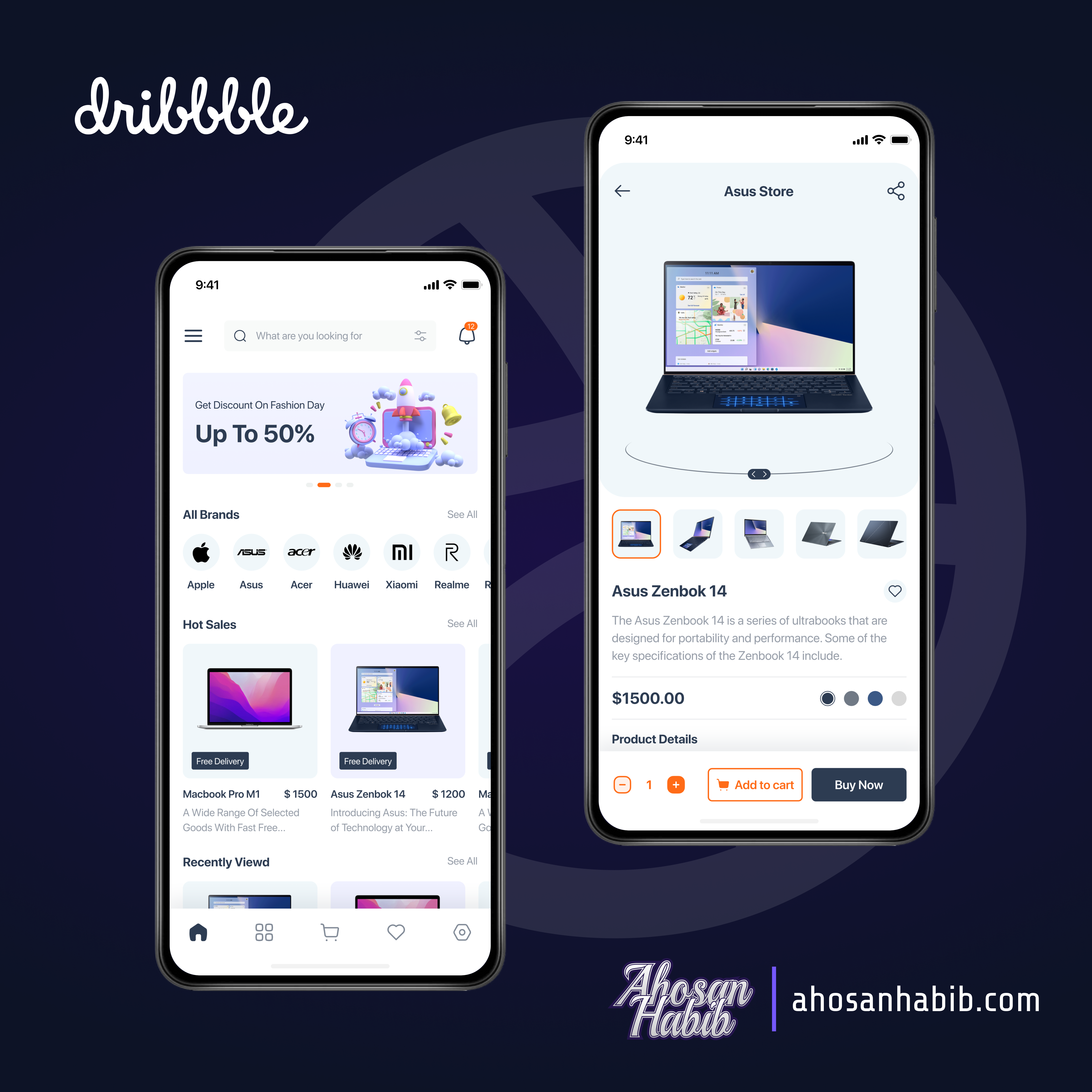 Electronic Gadgets Shopping Mobile Application Ui Design ahosanhabib922 app branding ecommerce ecommerceapp graphic design illustration logo mobile mobileapp onlineshopping ui uidesign uiux