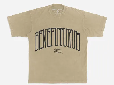 Benefuturum Tee-shirt branding clothing design design fashion graphic design hypebeast illustration illustrator