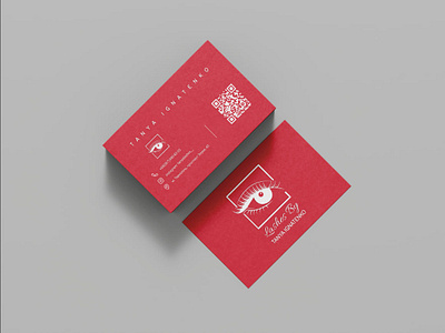 Bussiness card for for Lashes salon branding business card design graphic design illustration logo