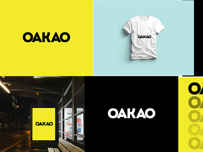 LOGO DESIGN FOR OAKAO branding graphic design logo poster