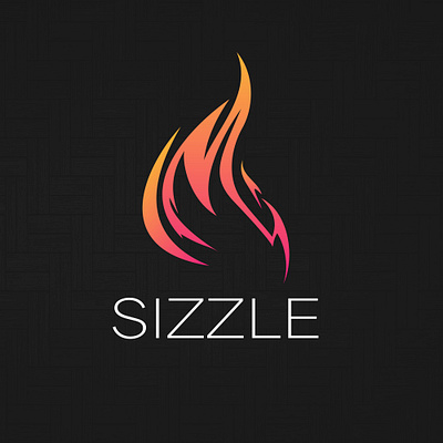 SIZZLE logo artwork branding design designer graphic design graphic designer logo logotype