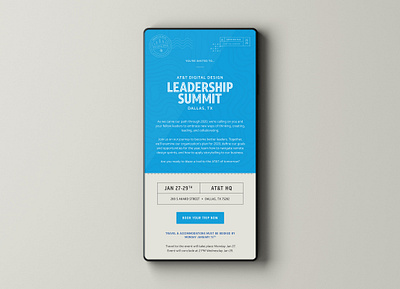 AT&T Leadership Summit invite