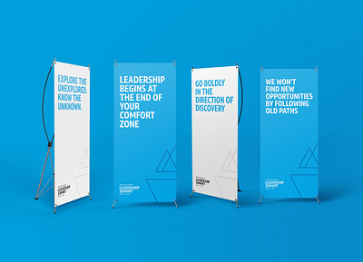 AT&T Leadership Summit banners