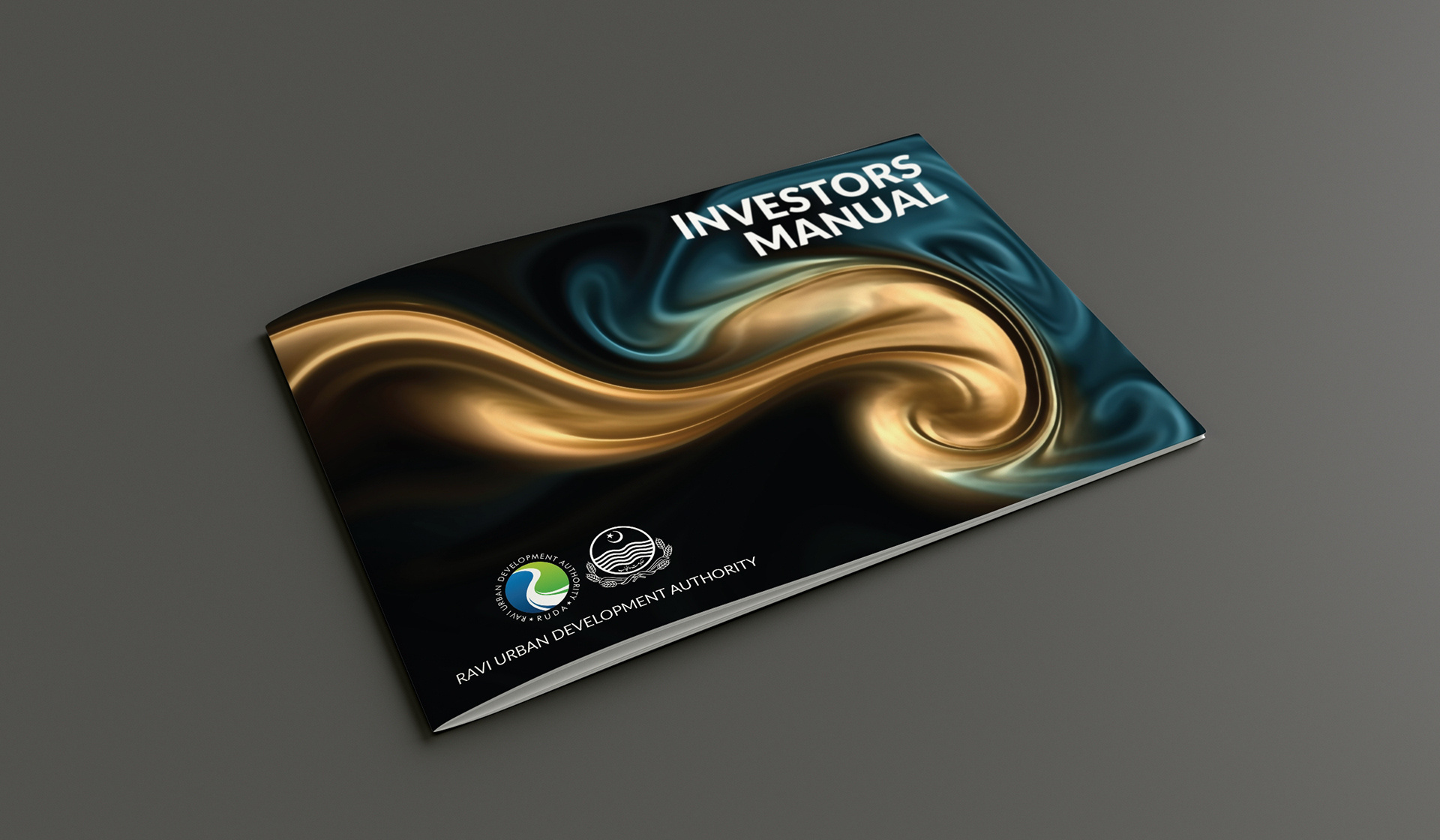 Ravi Urban Development (Investors Manual) brand manual brochure caalog developers graphic design magazine real estae