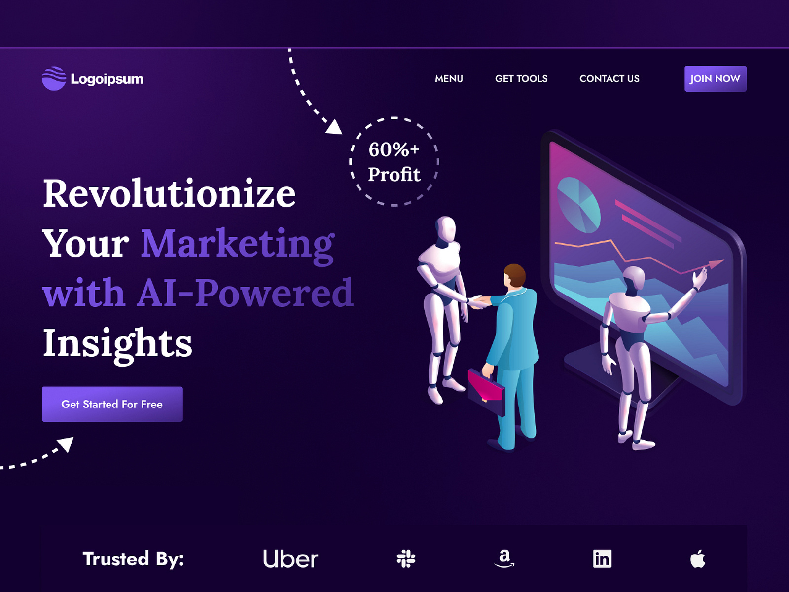 ai-powered-marketing-agency-web-hero-landing-page-ui-ux-design-by