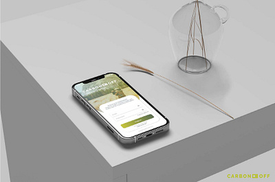 CARBONOFF - MOBILE app login carbon carbonoff mobile mobile app mobile screen ui ux