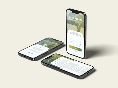 CARBONOFF MOBILE carbonoff login mobile mobile mobile app login mobile screen ui ux