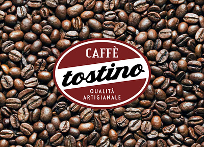 Caffé Tostino branding graphic design logo