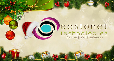 Facebook Christmas banner branding graphic design