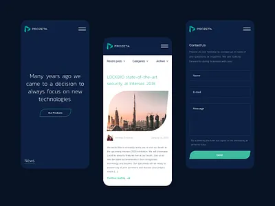 Prozeta mobile clean minimal mobile mobile ui ui ui design user interface ux