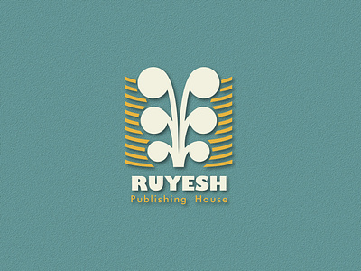 Ruyesh Publishing House Combination Logo Design adobe illustrator branding color palette combination logo corel draw creative design freedom graphic design graphic design artist graphic designer growth logo logo design love marlik peace pictorial logo publishing house vector