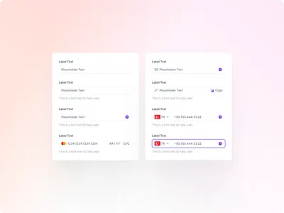 Input States app branding crypto design input product design states typography ui ux web
