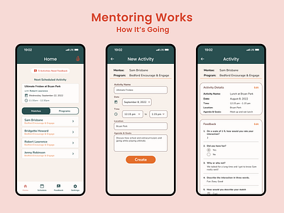 Mentoring Works - Mobile Redesign