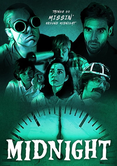 Midnight Movie Poster graphic design