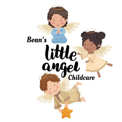 Childcare Logo Sample 1 angels branding childcare custom design graphic design logo