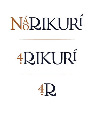 Craft Beer NaoRikuri logo branding design graphicdesign logo type typography vector
