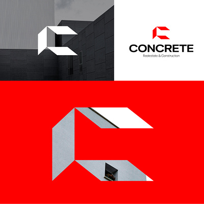 CONCRETE LOGO branding graphic design logo