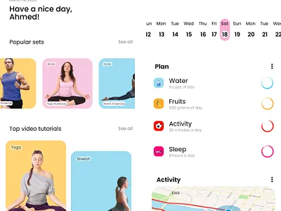 Fitness app design figma mobile app mobile app design mobile design product design ui ux