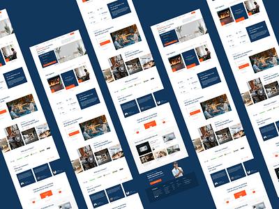 Frispes Landing Page UI Design landing page ux ui ux