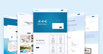 Digital Marketing Agency Website web design