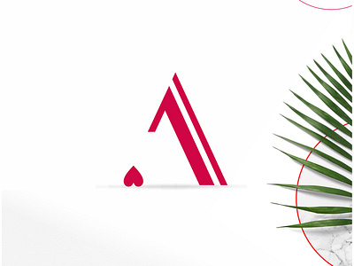 Heart Design Agency Branding art branding creative design graphic design heart logo logo design vector