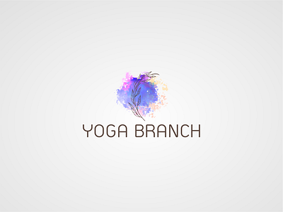 yoga branch balance boutique branch branding design graphic design health illustration logo vector yoga