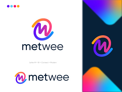 metwee modern identity development abstract brand identity branding colorful logo futuristic logo logo logo agency logo design agency logo designer logo identity logo mark modern logo professional logo simple logo startup logo symbol visual identity design