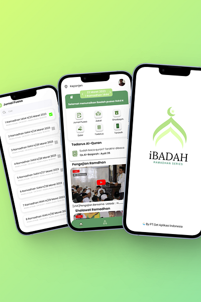 IBadah App (Ramadhan Series) app design islamic mobile mobile app ramadan mubarak ramadhan school ui ux