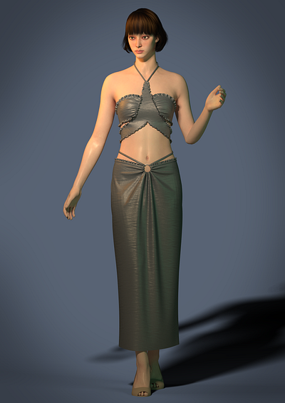 ladies hot virtual dress 3d animation graphic design logo motion graphics