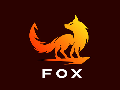 Fox Logo For Sale by Usman on Dribbble