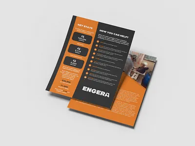 DESIGN FOR ENGERA - A NON PROFIT ORGANISATION document design fitness book lead magnet pdf design whitepaper design