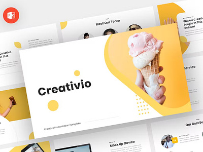 Creativio - Creative Powerpoint Template abstract business clean corporate creative download google slides keynote pitch pitch deck powerpoint powerpoint template pptx presentation presentation template report slides template ui web