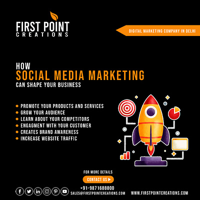 How Social Media Marketing Can Shape Your Business #SocialMedia branding graphic design ui ux