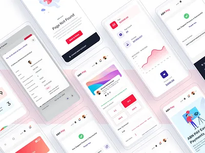 ABN Pay mobile app mobile design pay payment ui uiux uxui