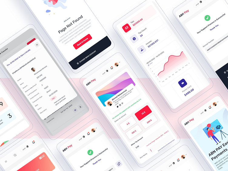 ABN Pay by PandoSoft on Dribbble