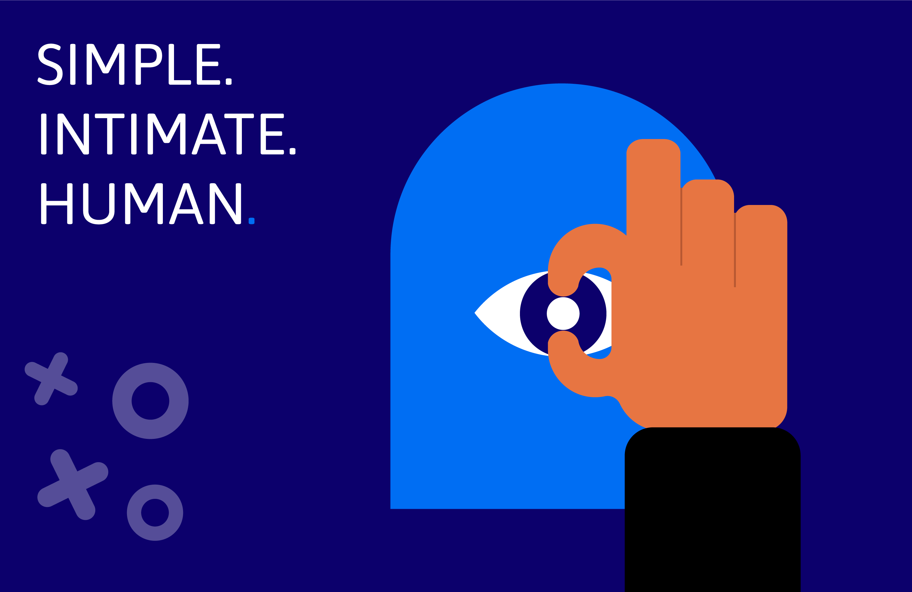 Design - A Interface between Simplicity & Human branding design flat graphic design human illustration ui vector
