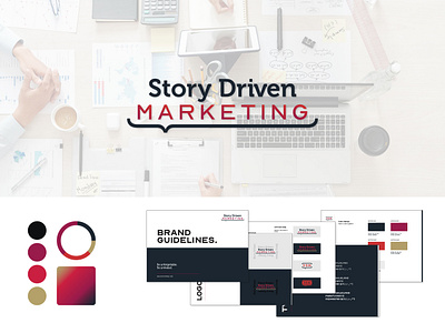 Story Driven Marketing: Rebrand brand development brand strategy branding graphic design logo visual identity