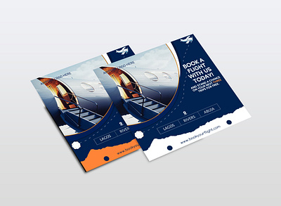 Air Booking Flyer Template branding flyer flyer template flyer template design graphic design graphics motion graphics