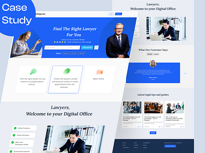 Lawyer Marketplace, website designs case study. advocate attorney consultancy ios law firm law website lawyer legal marketplace mobile support uxui website