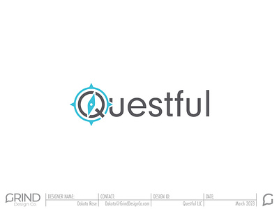 Questful: Logo Design branding graphic design logo