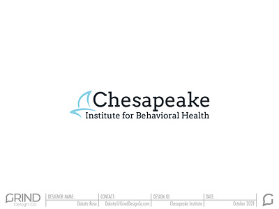 Chesapeake Institute: Logo Design brand development branding design graphic design logo visual identity